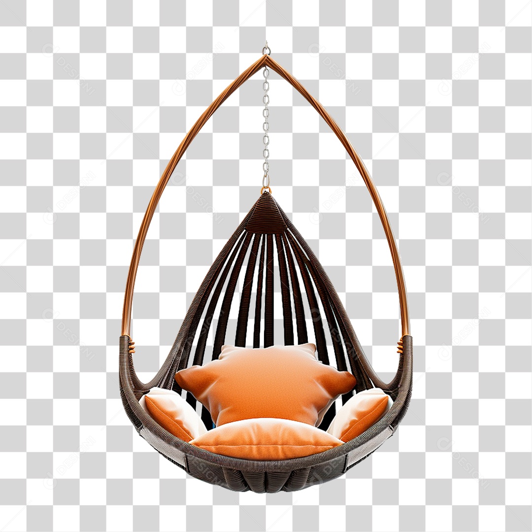 Cadeira Suspensa PNG Transparente