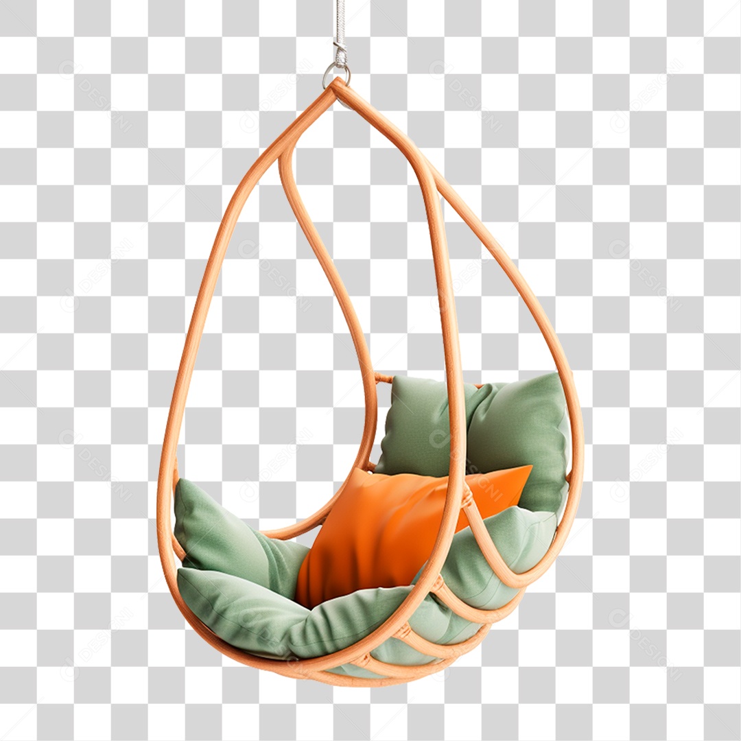 Cadeira Suspensa PNG Transparente