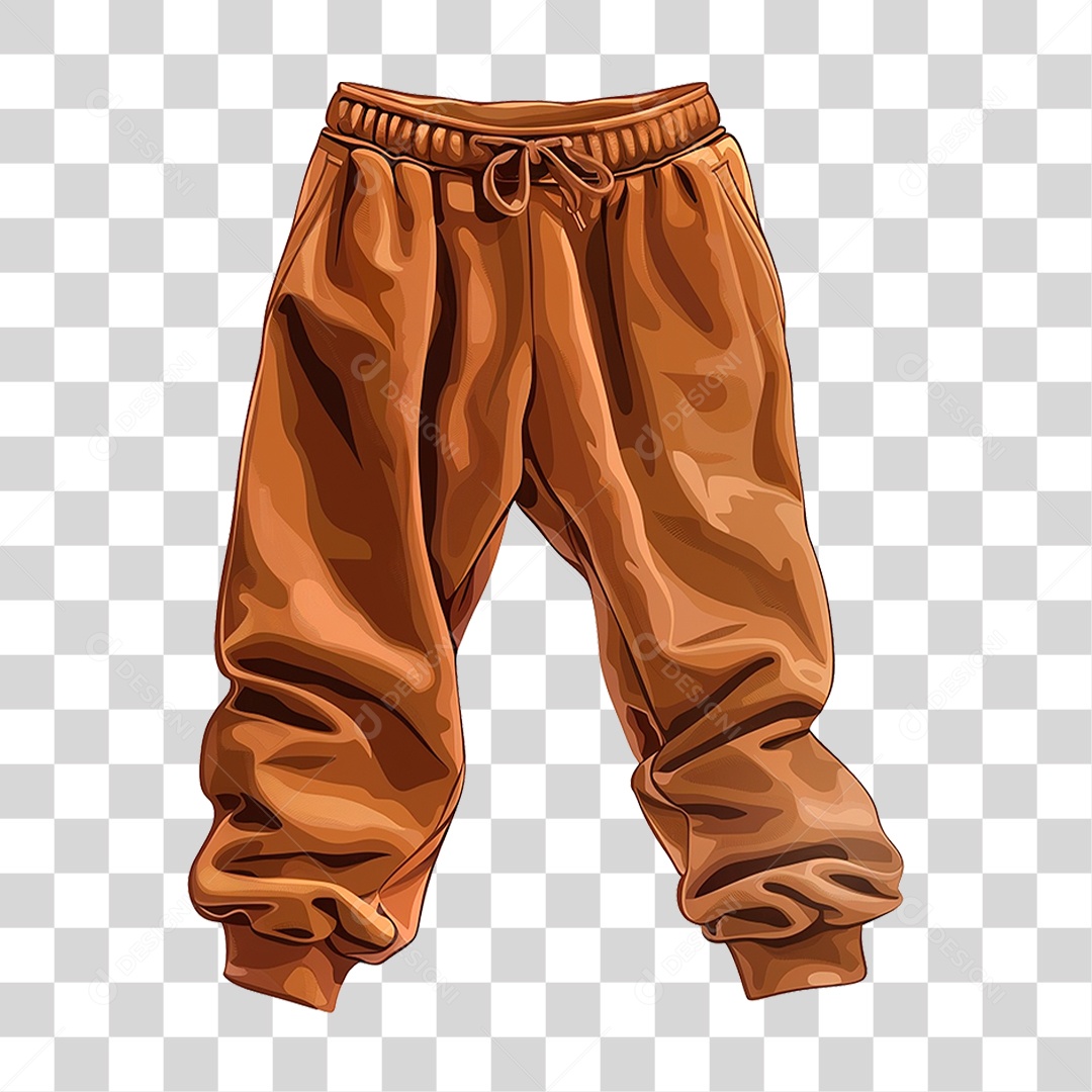 Calça Moletom PNG Transparente