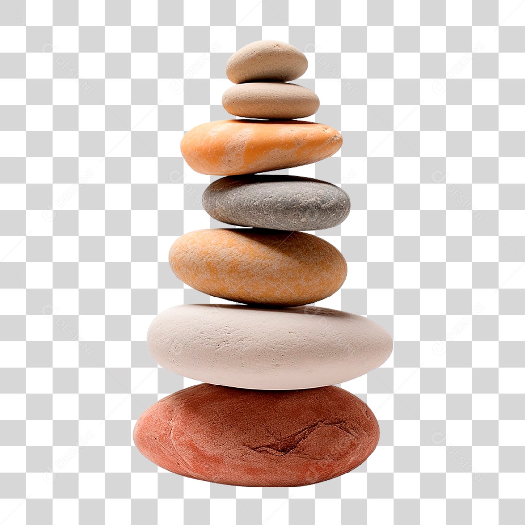 Pilha de Pedras PNG Transparente