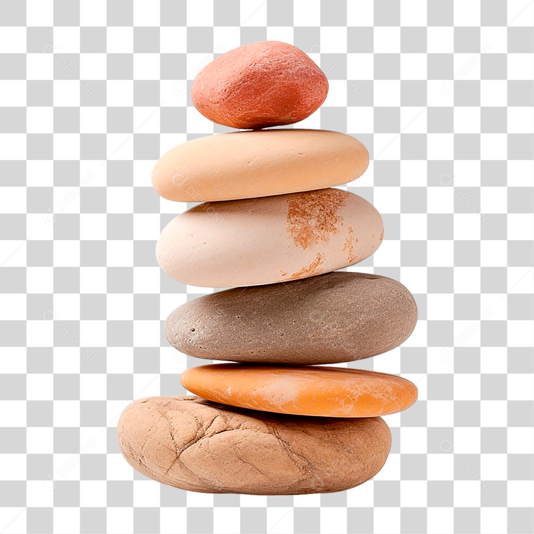 Pilha de Pedras PNG Transparente