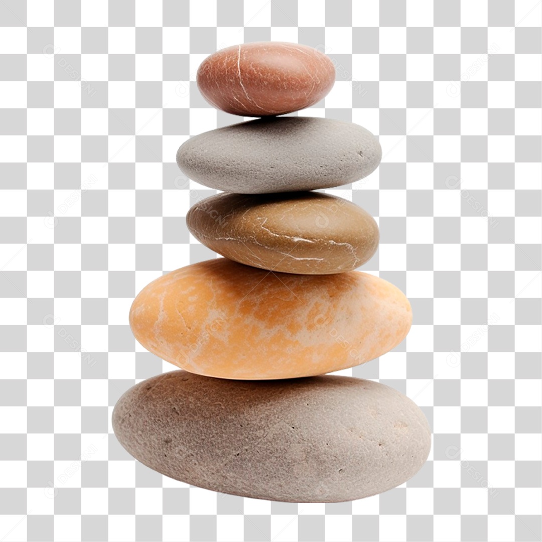 Pilha de Pedras PNG Transparente