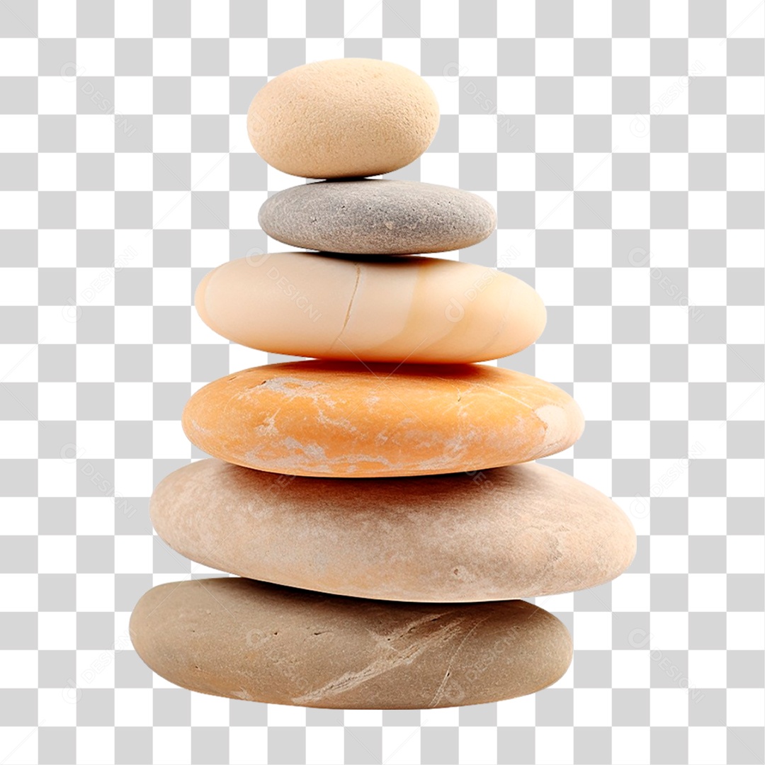 Pilha de Pedras PNG Transparente