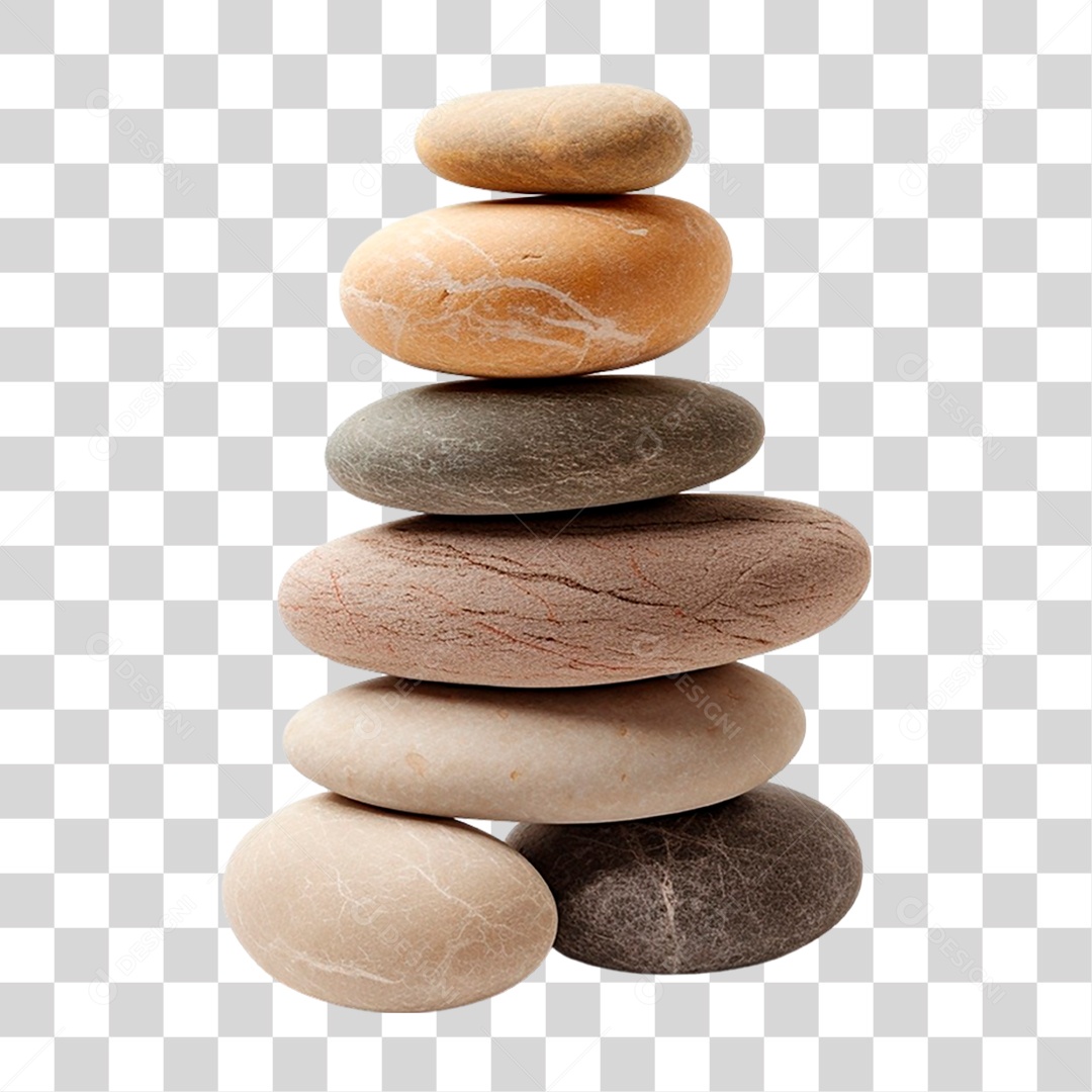 Pilha de Pedras PNG Transparente