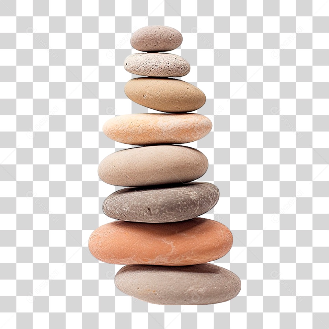Pilha de Pedras PNG Transparente
