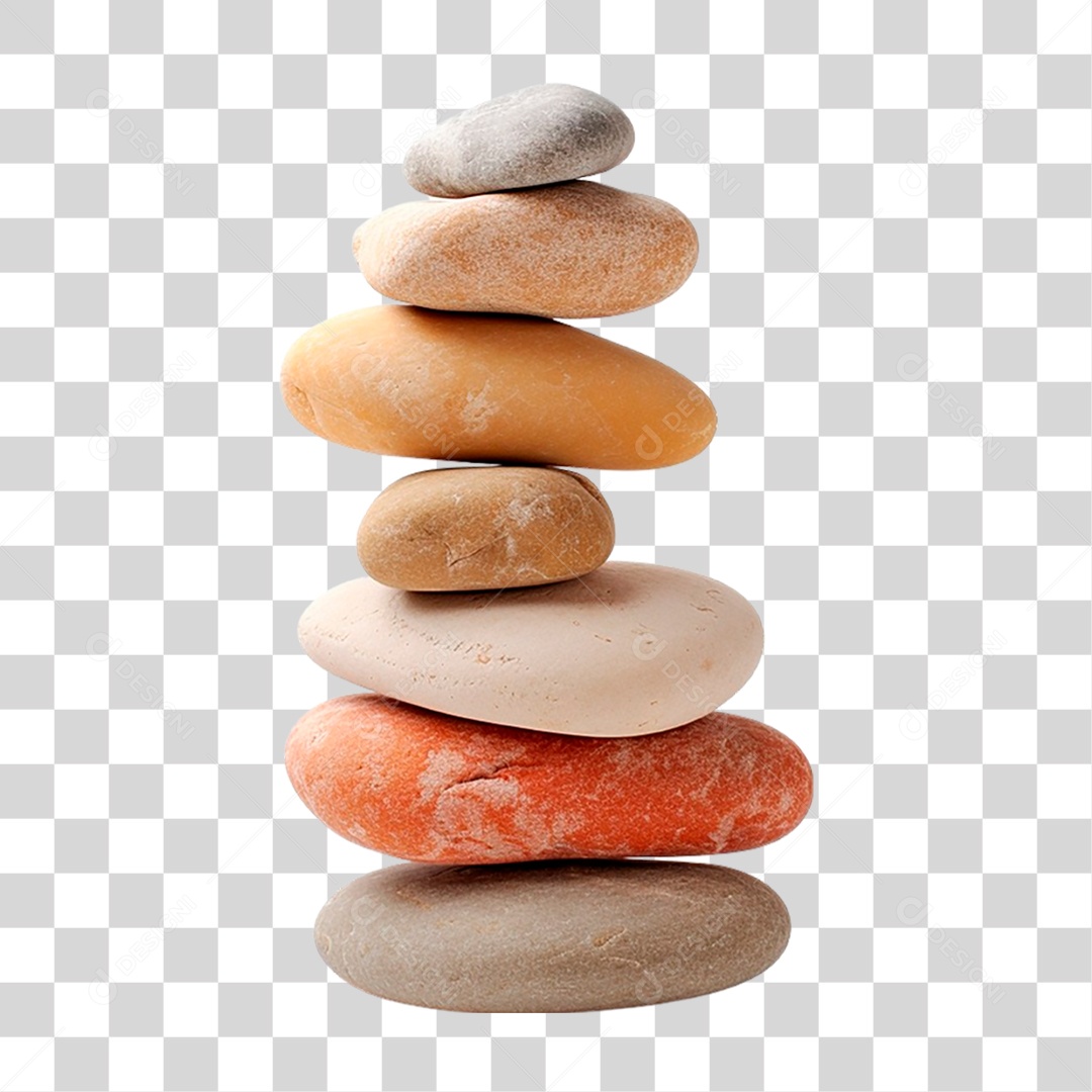 Pilha de Pedras PNG Transparente