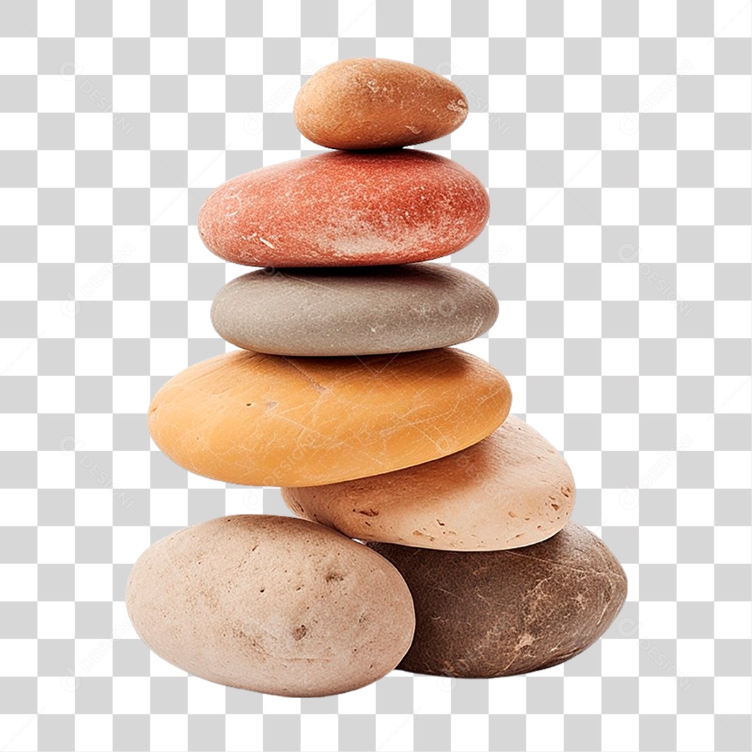 Pilha de Pedras PNG Transparente