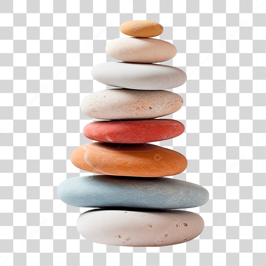 Pilha de Pedras PNG Transparente