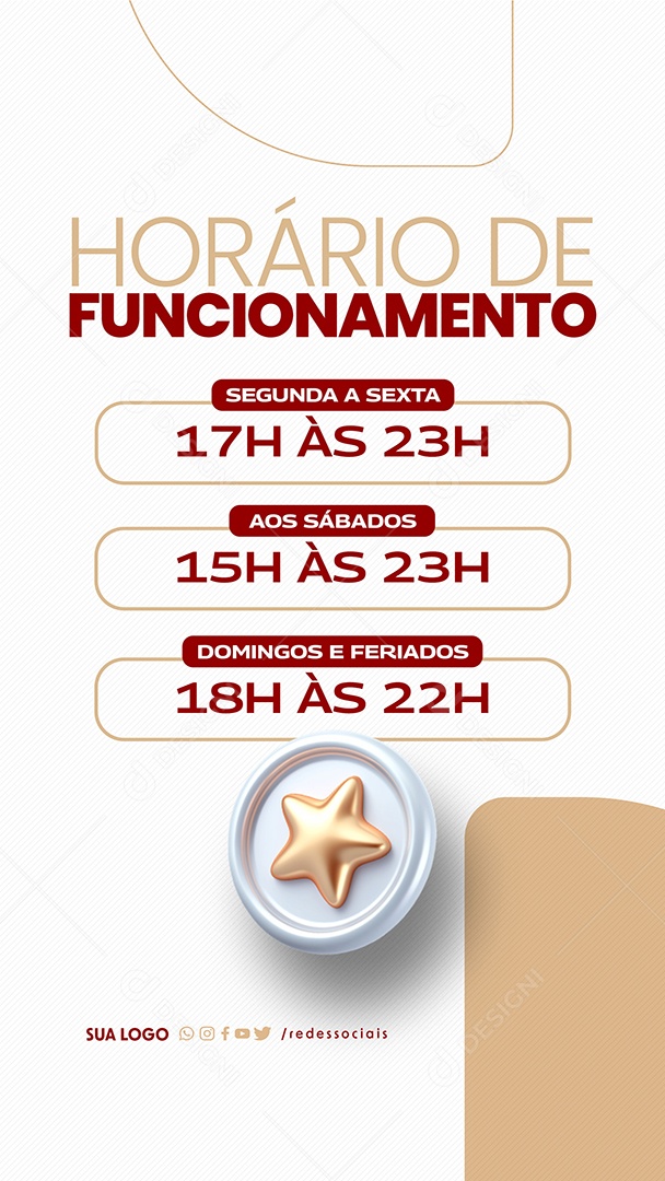 Story Borracharia Horário de Funcionamento Social Media PSD Editável