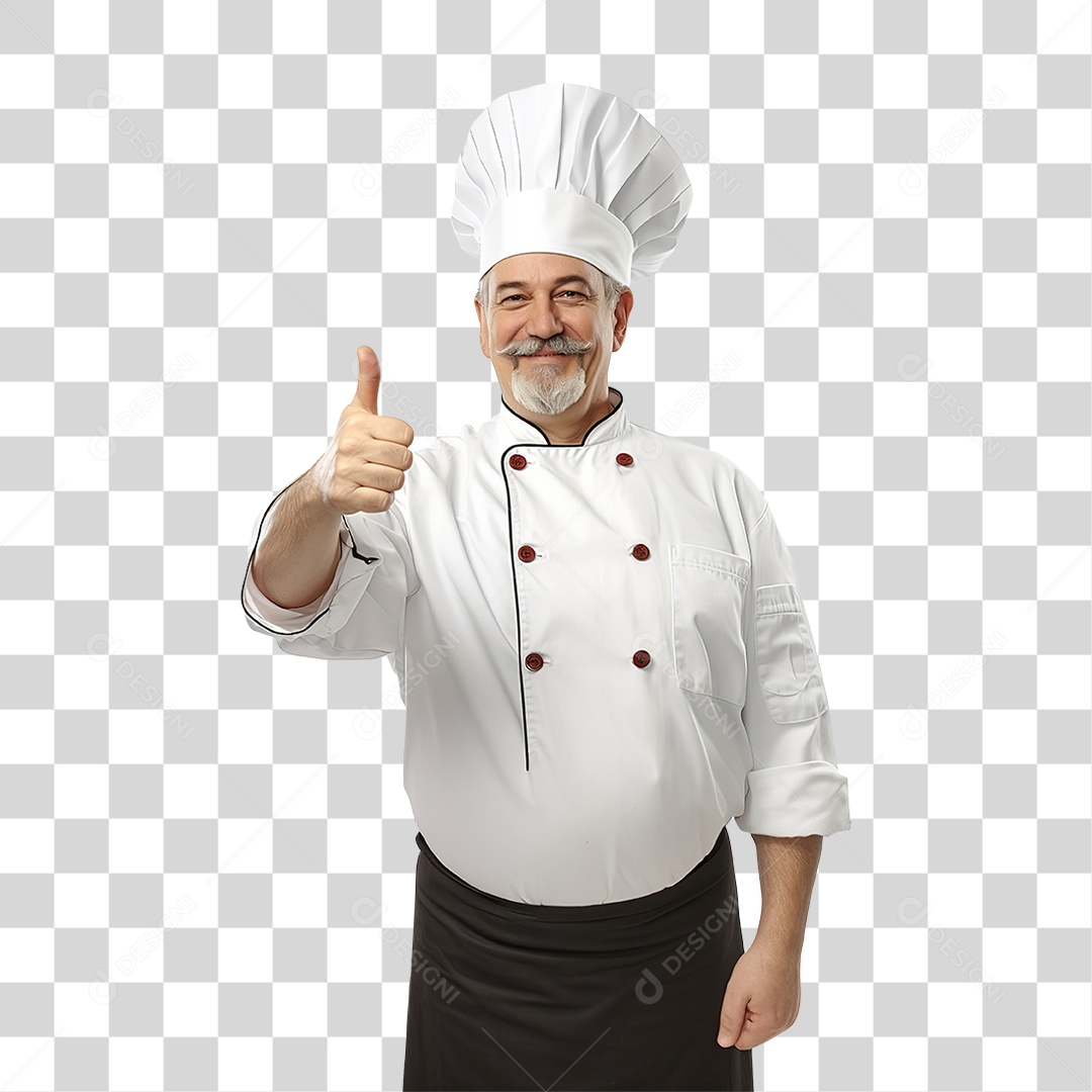 Chef de Cozinha PNG Transparente