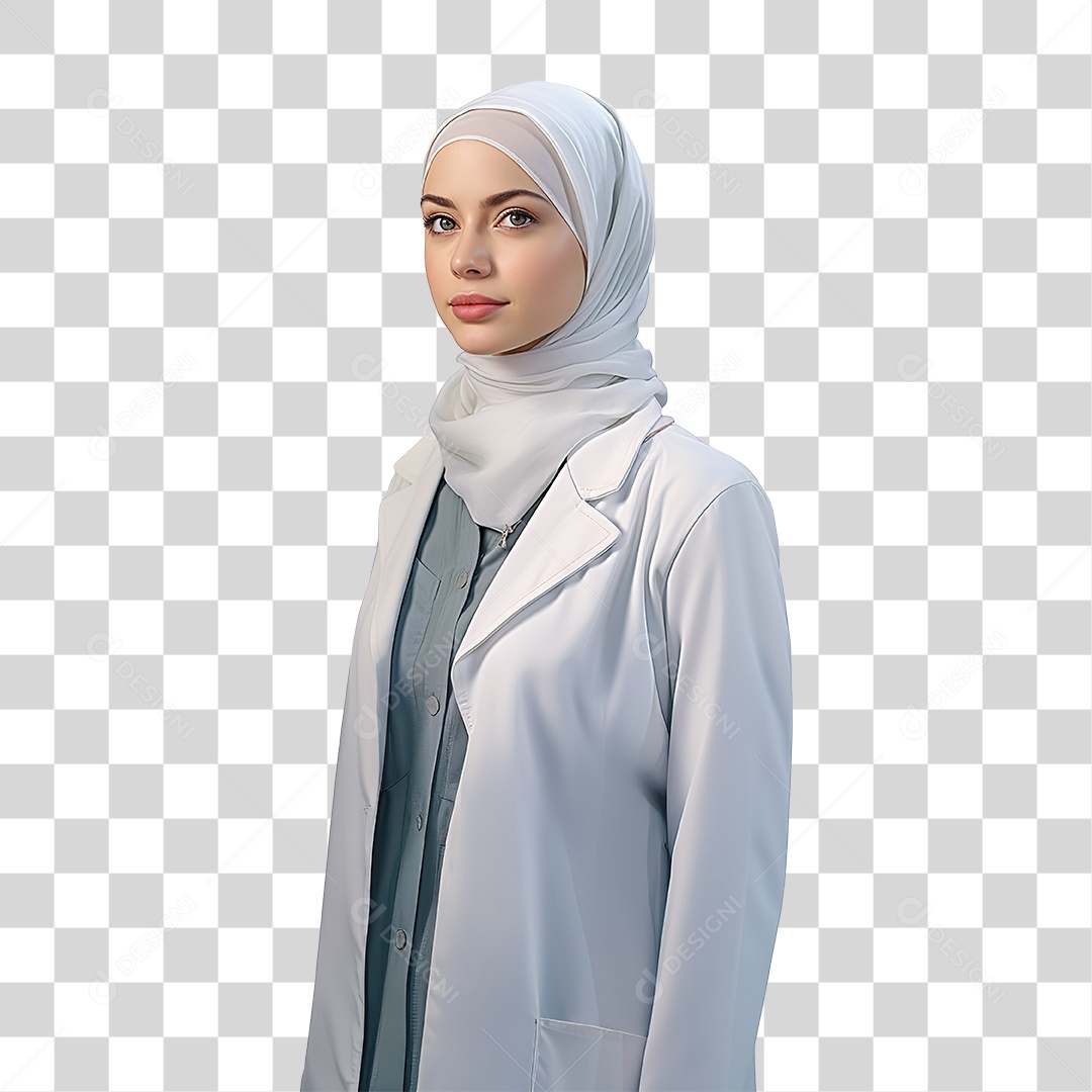 Mulher Doutora PNG Transparente