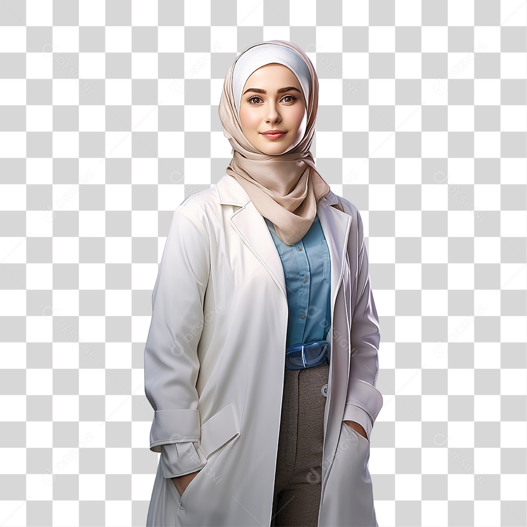 Mulher Doutora PNG Transparente