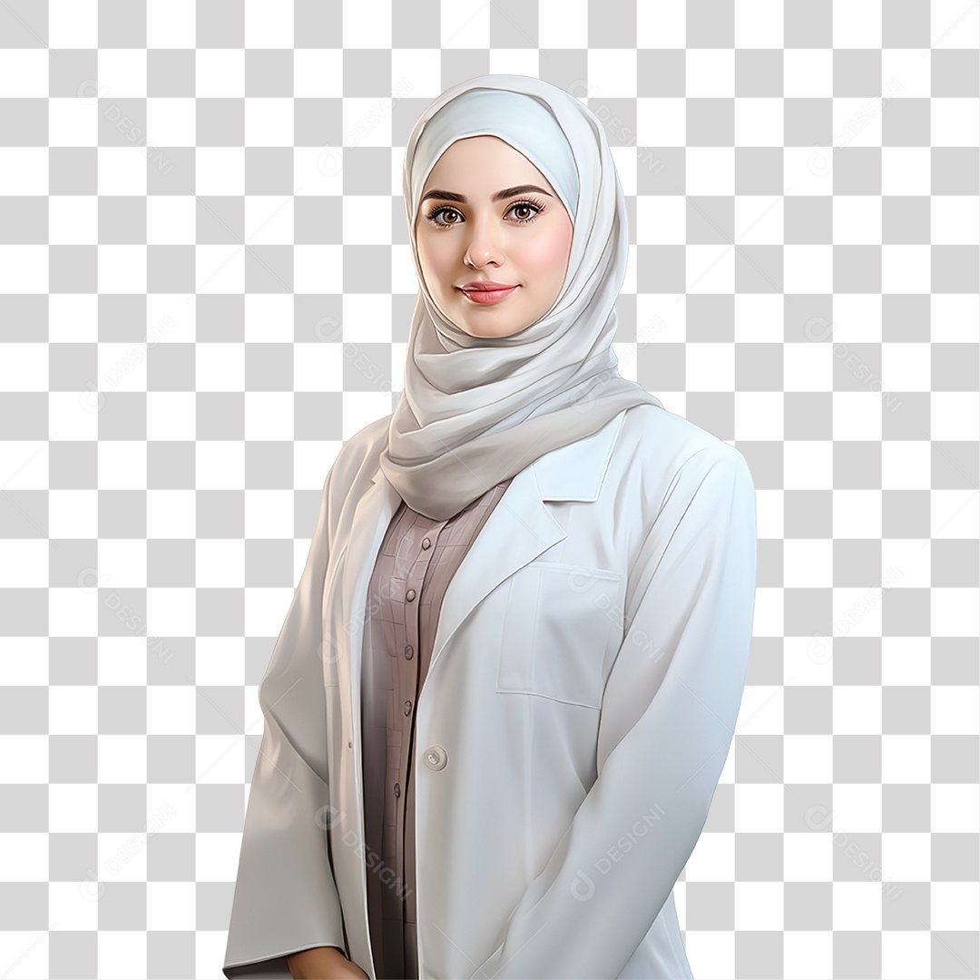 Mulher Doutora PNG Transparente