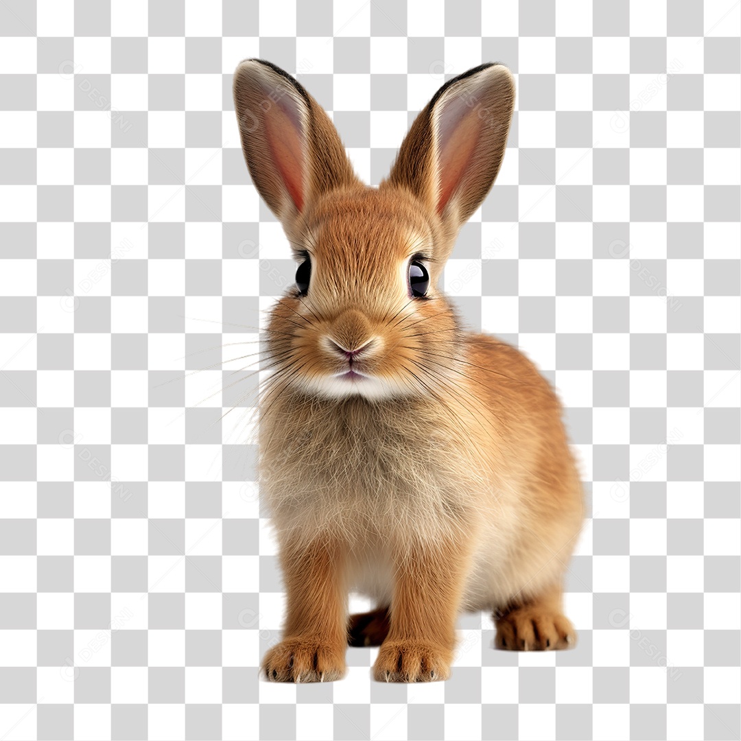 Coelho Animal Silvestre PNG Transparente