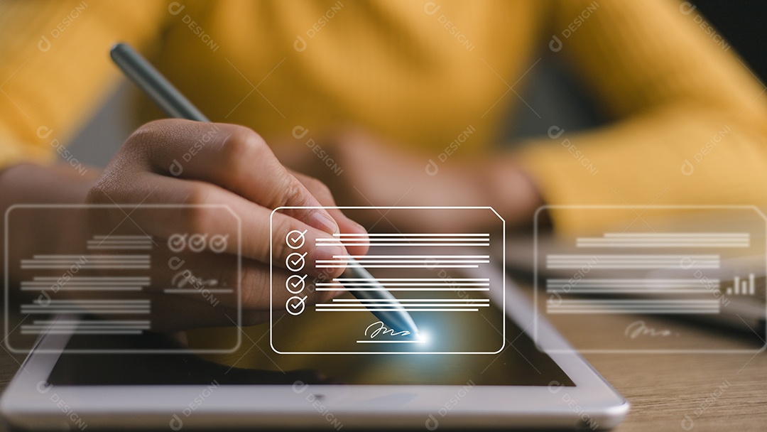 Pessoa de negócio empresária