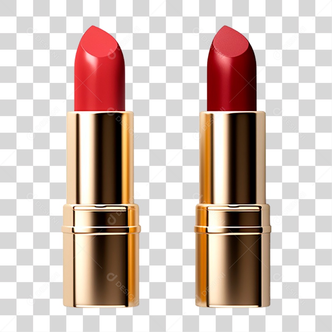 Batons Vermelho PNG Transparente