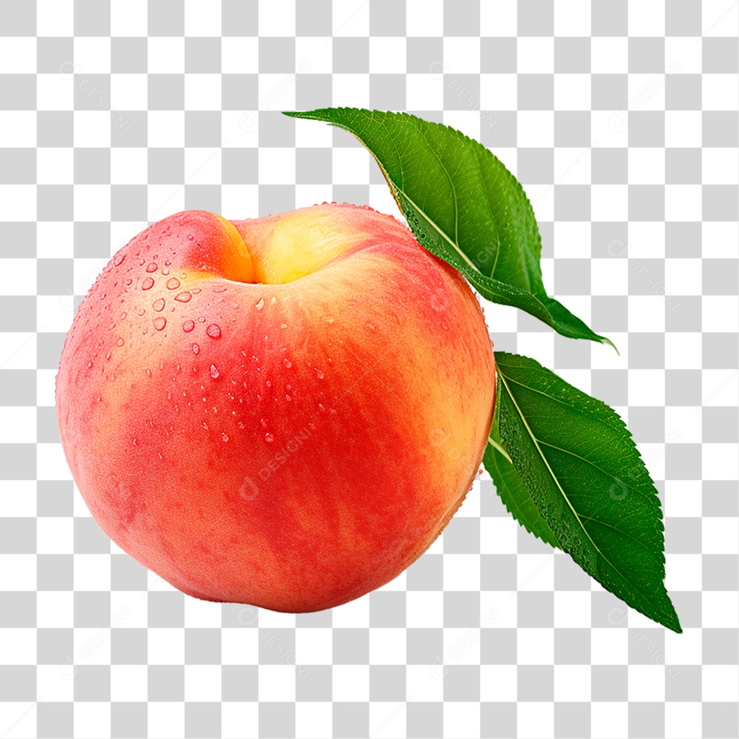 Pêssego PNG Transparente