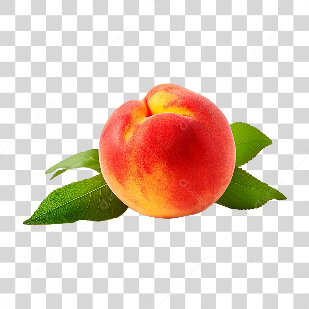 Pêssego PNG Transparente