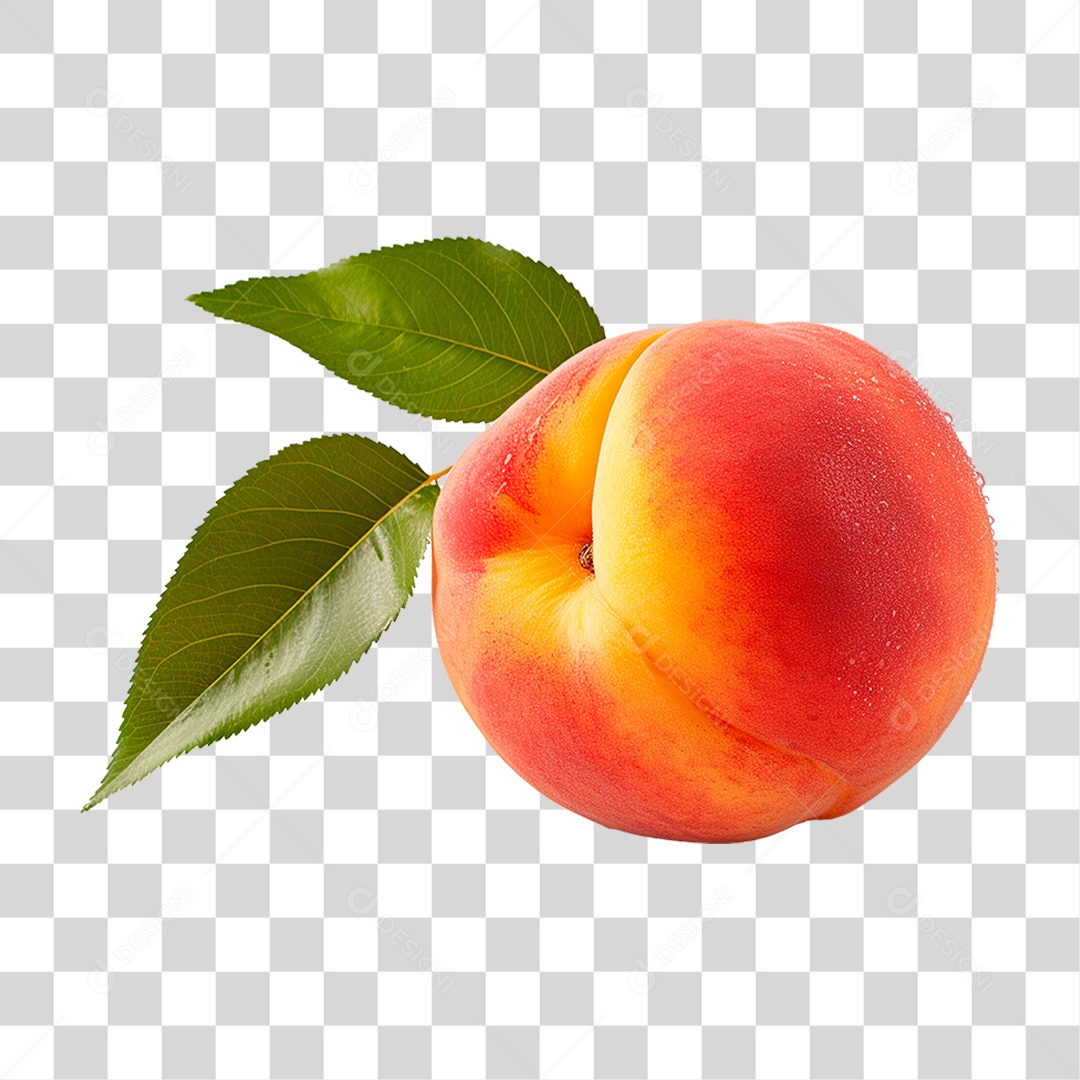 Pêssego PNG Transparente