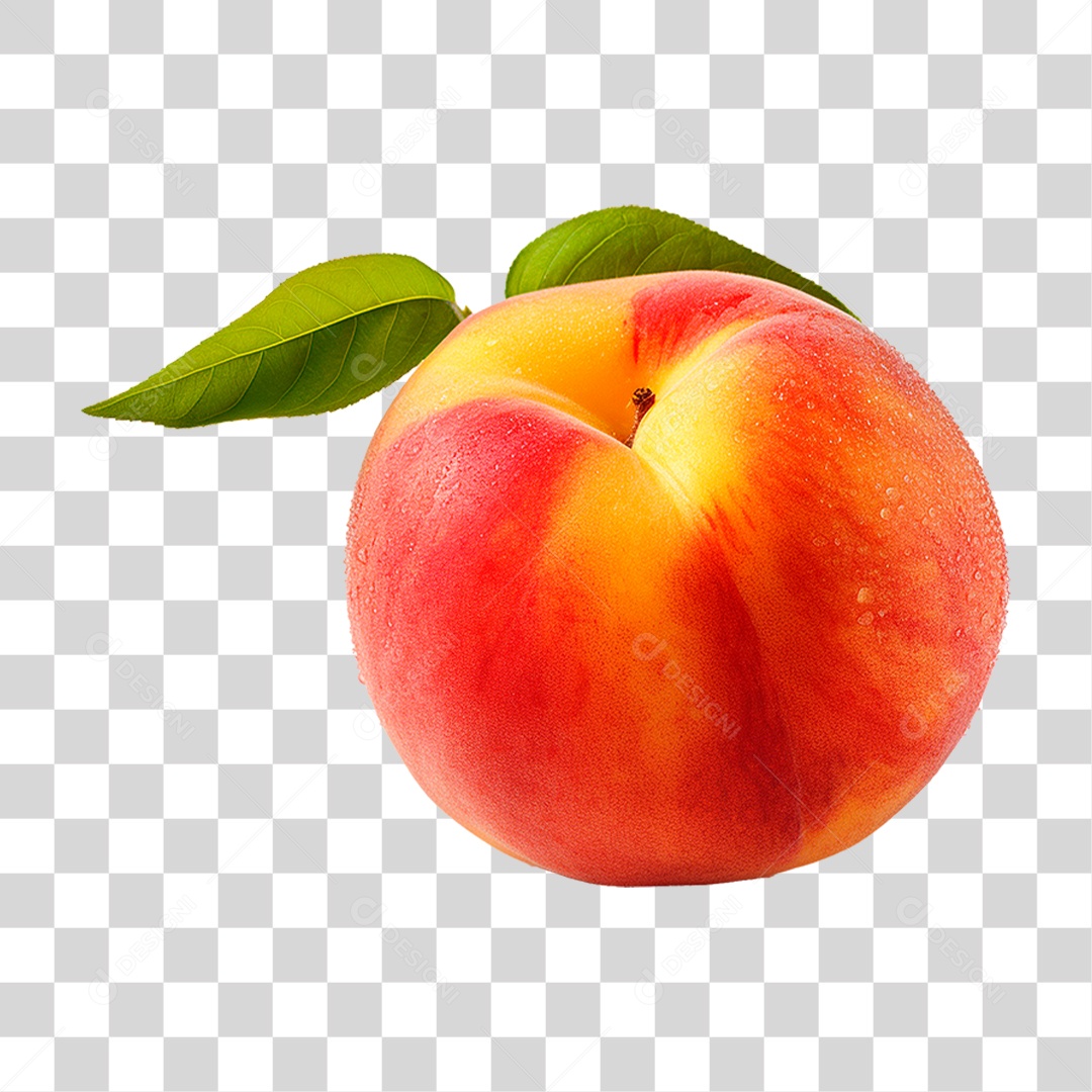 Pêssego PNG Transparente