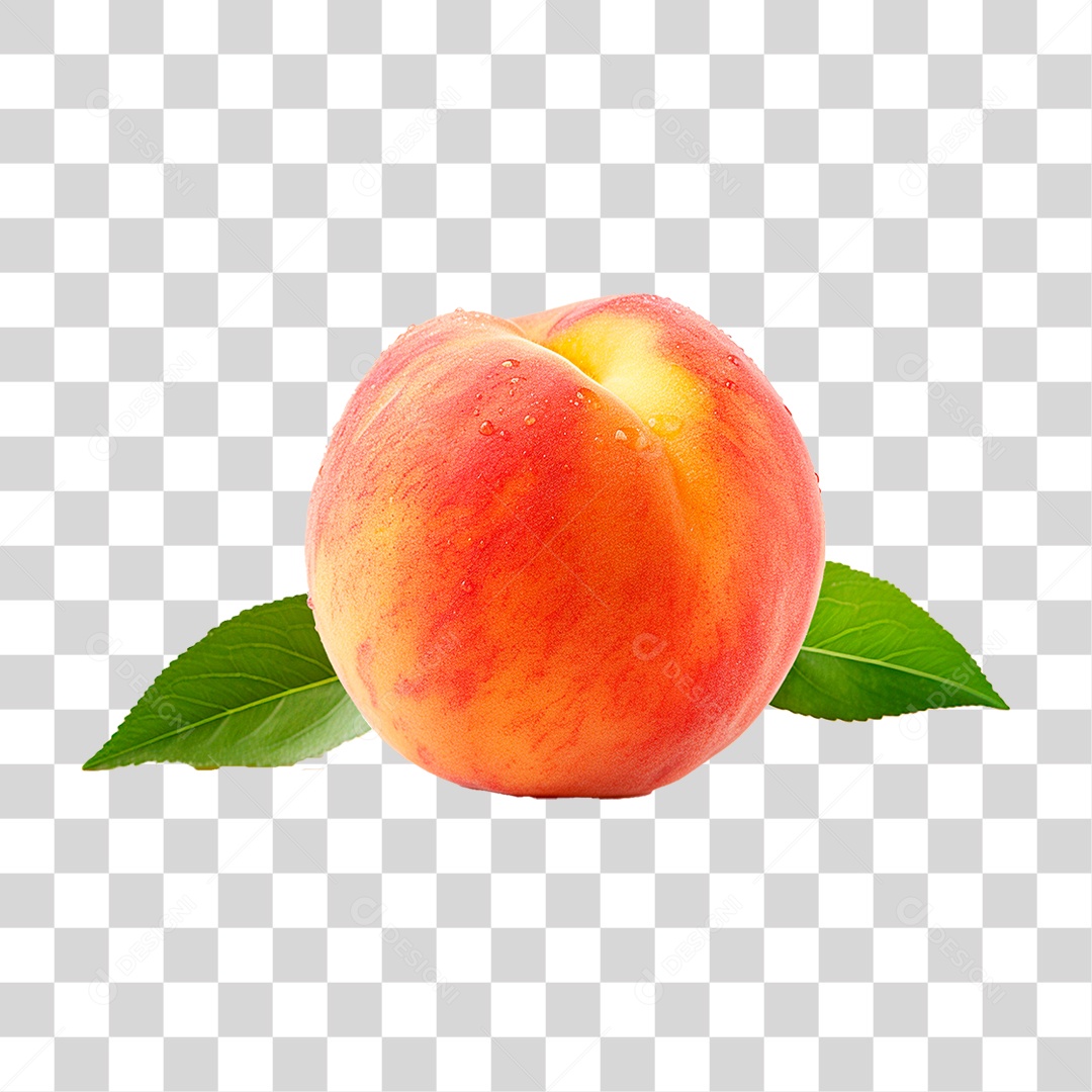 Pêssego PNG Transparente