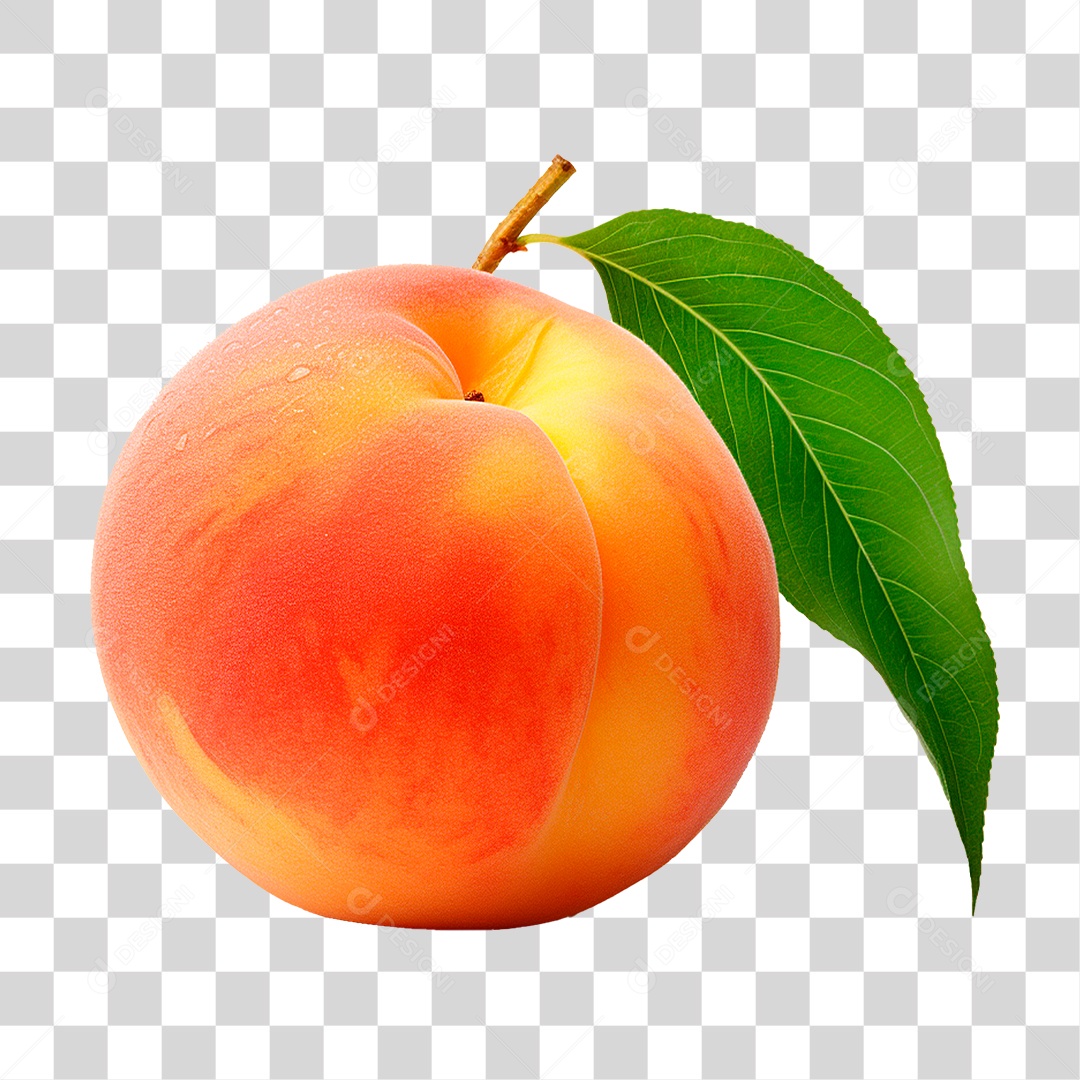 Pêssego PNG Transparente