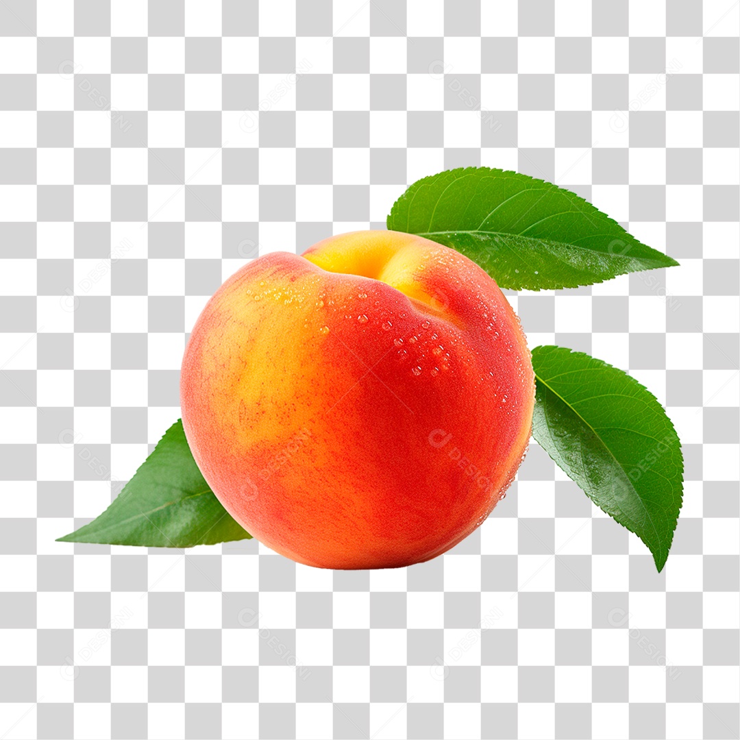 Pêssego PNG Transparente