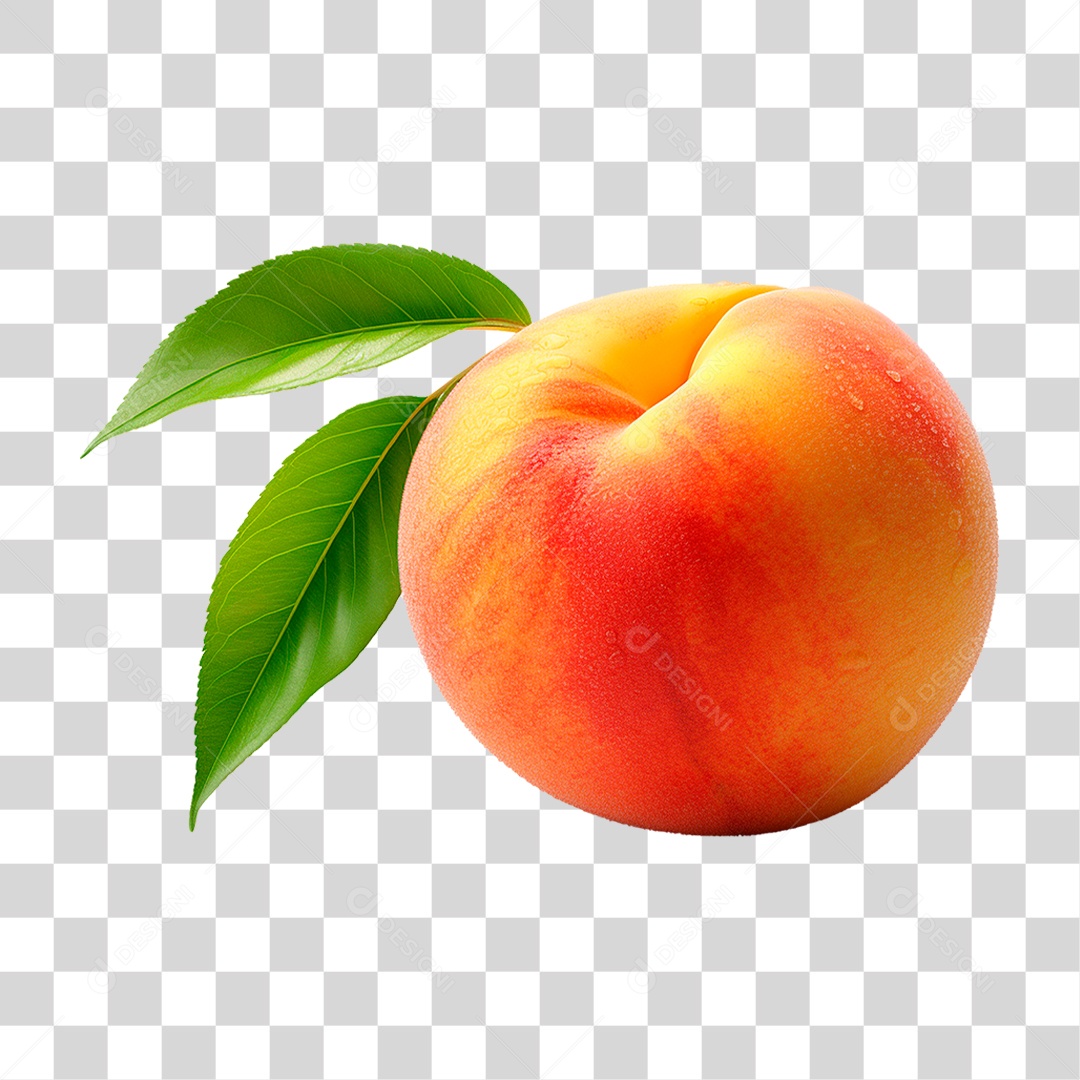 Pêssego PNG Transparente