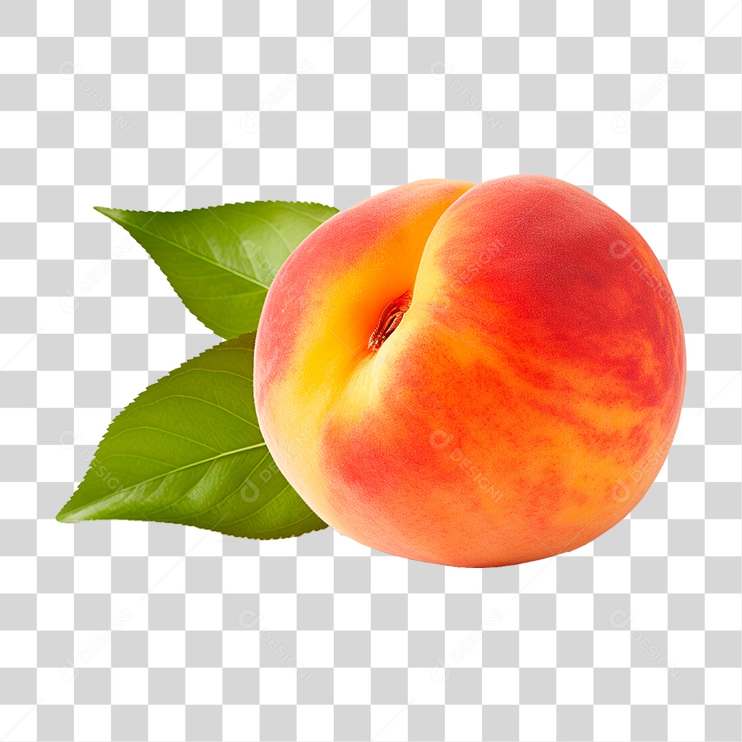 Pêssego PNG Transparente