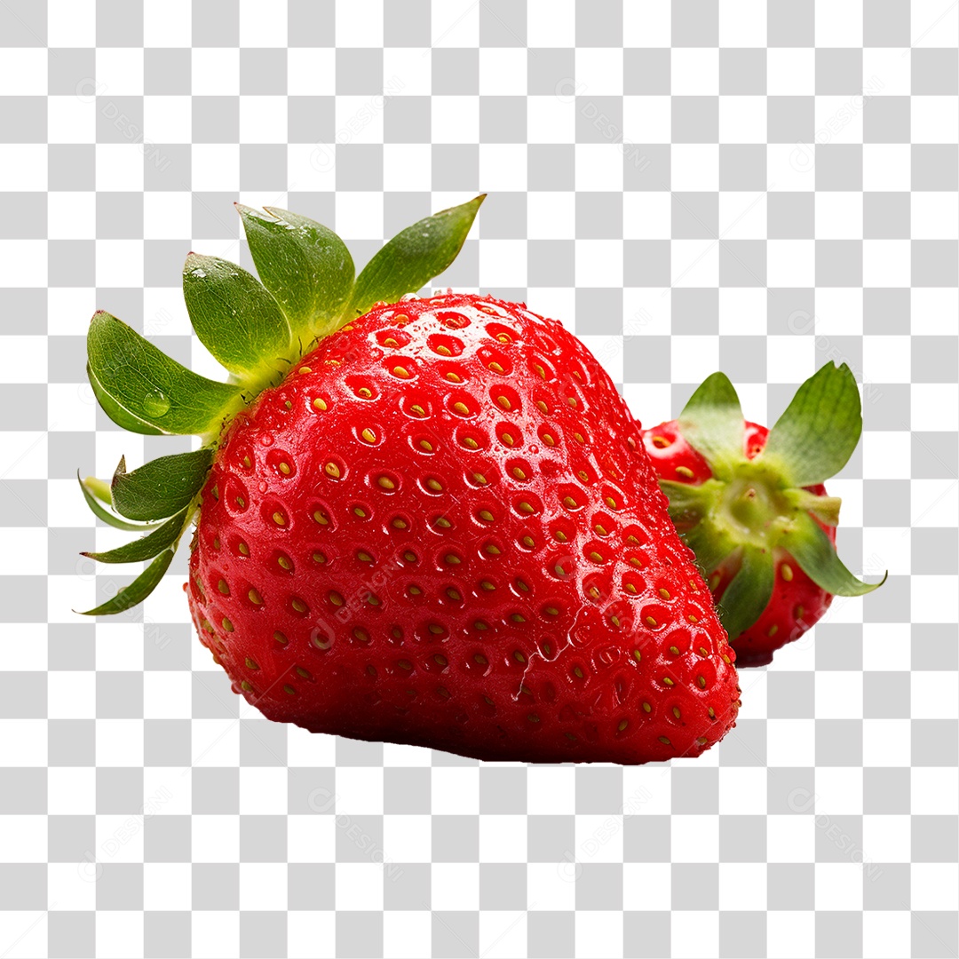 Morangos PNG Transparente