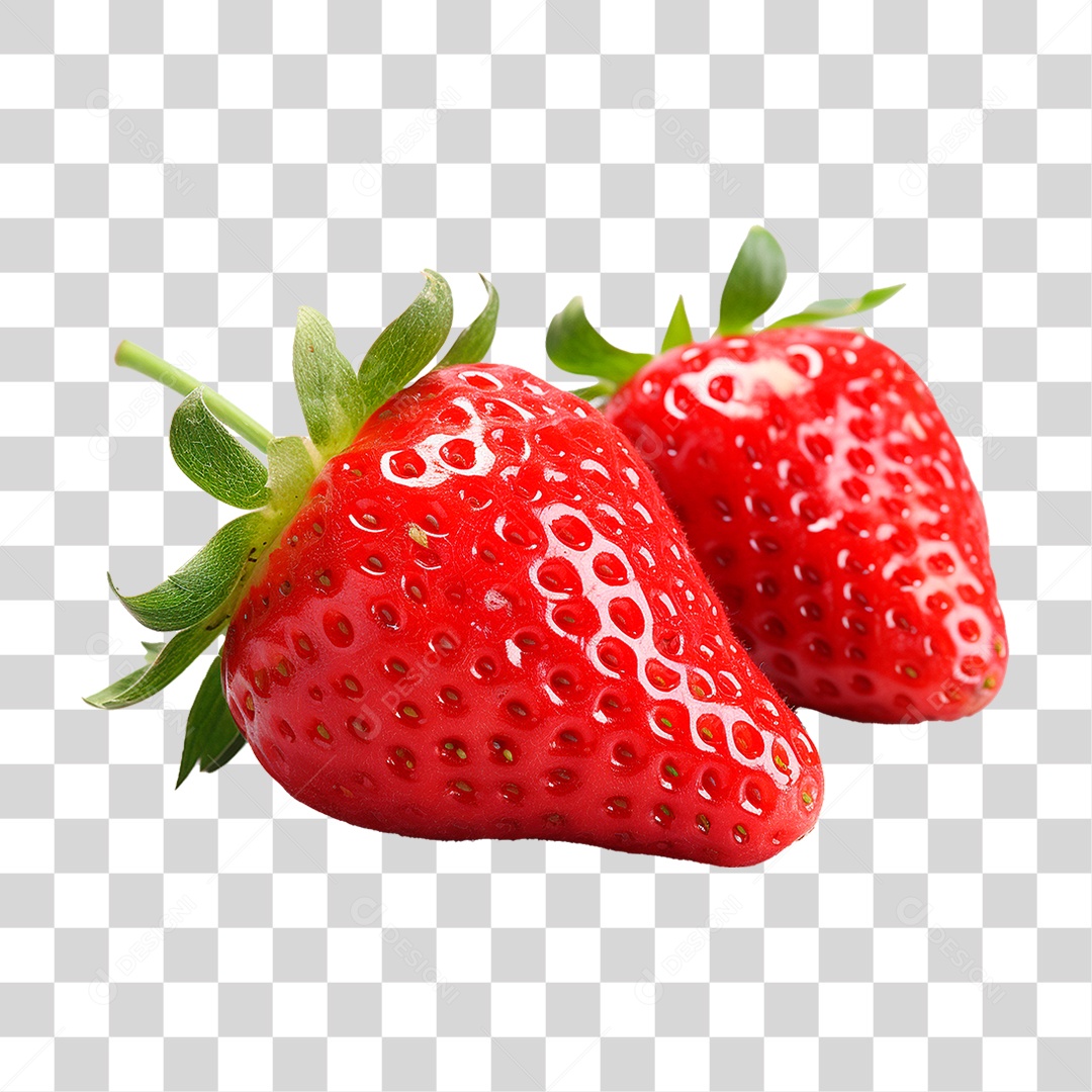 Morangos PNG Transparente