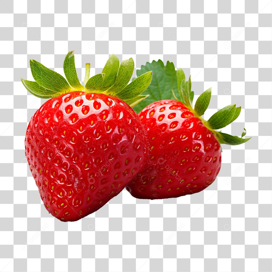 Morangos PNG Transparente