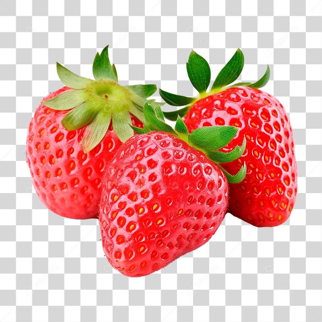Morangos PNG Transparente