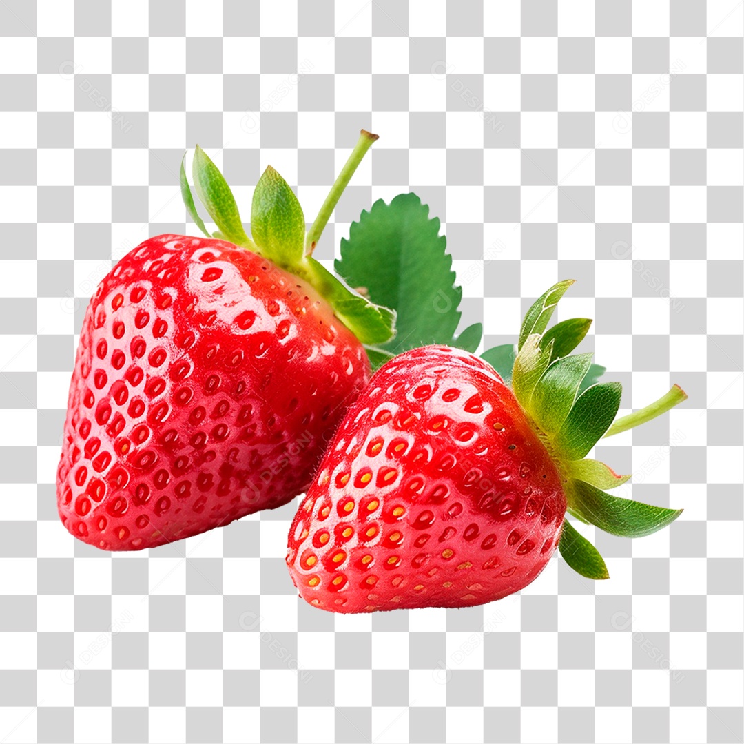Morangos PNG Transparente