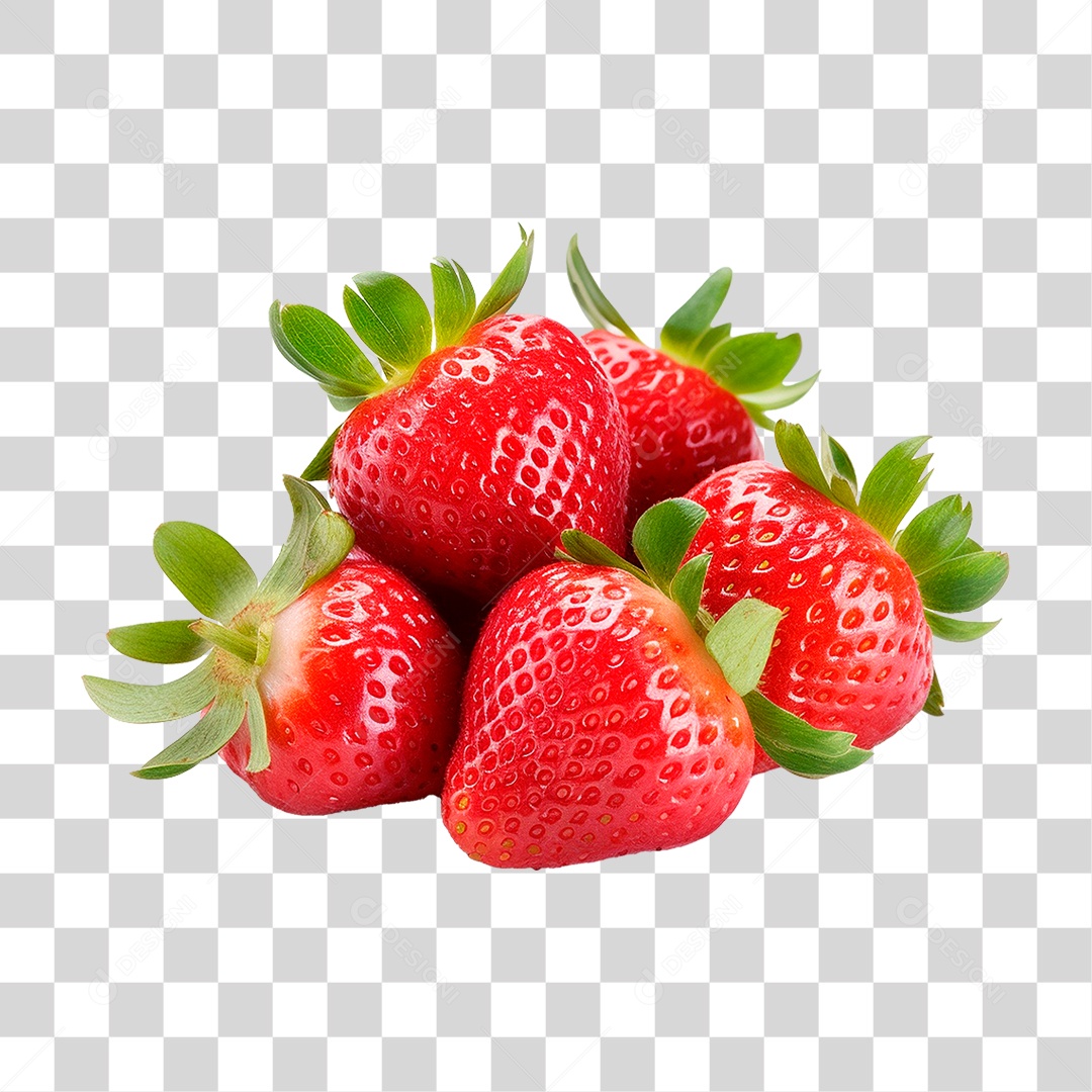 Morangos PNG Transparente
