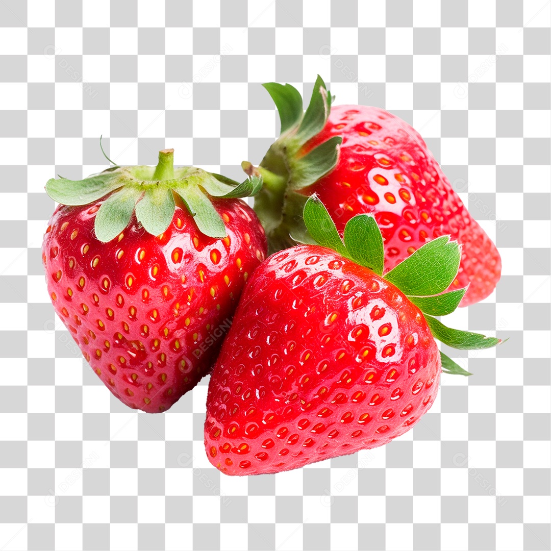 Morangos PNG Transparente