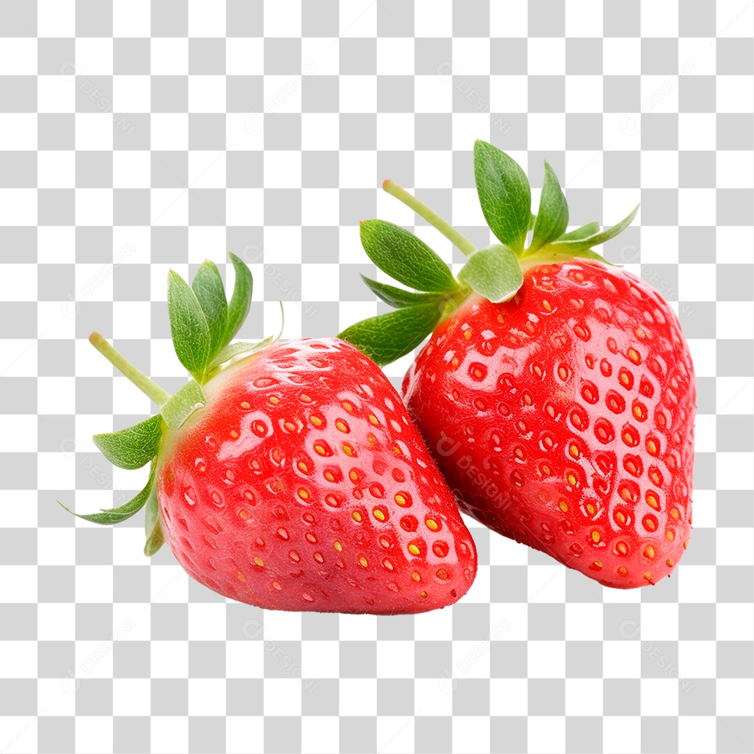 Morangos PNG Transparente