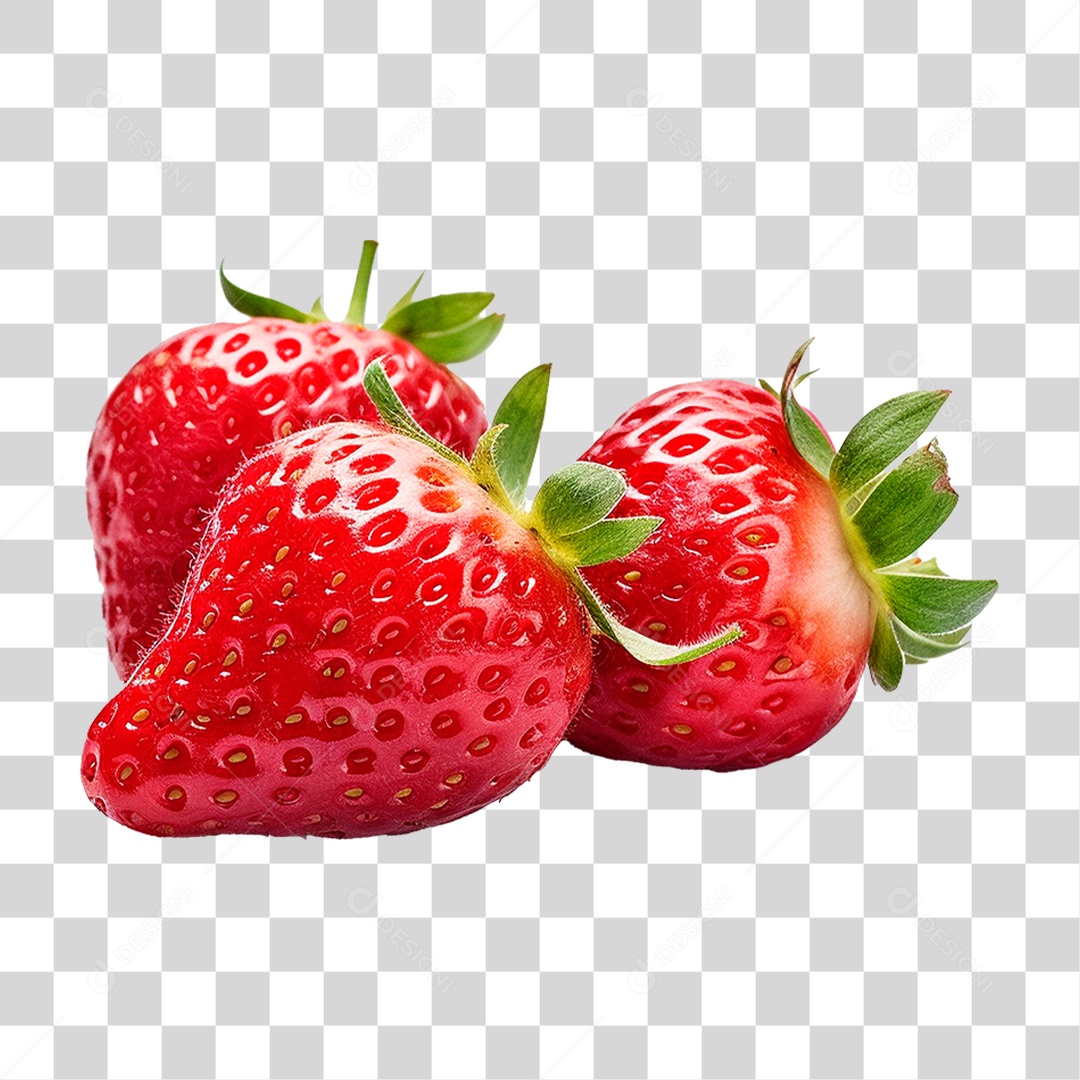 Morangos PNG Transparente
