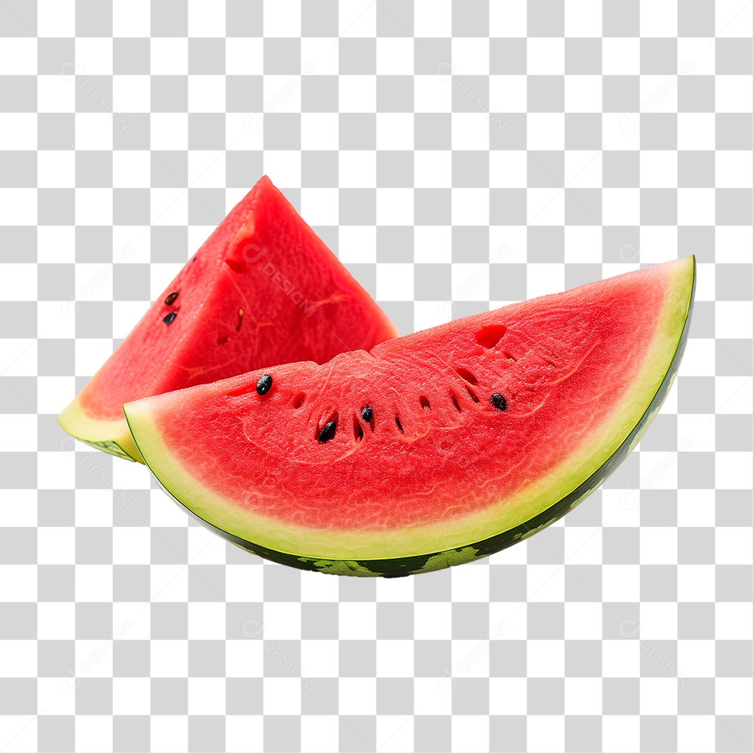 Fatia de Melancia PNG Transparente