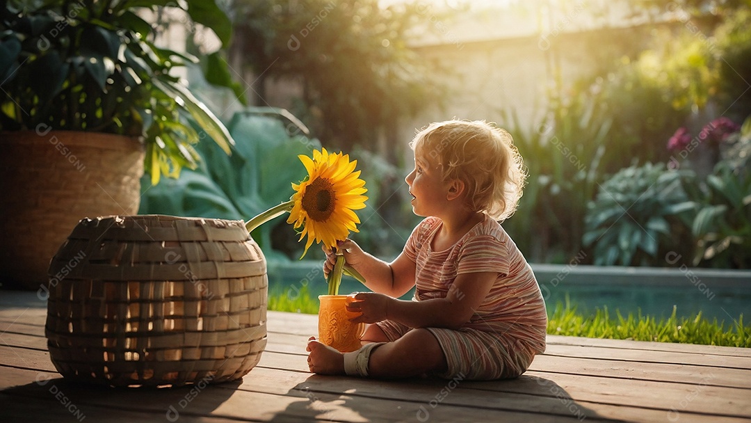 Dia das Mães Interação entre uma mãe feliz e seus filhos
