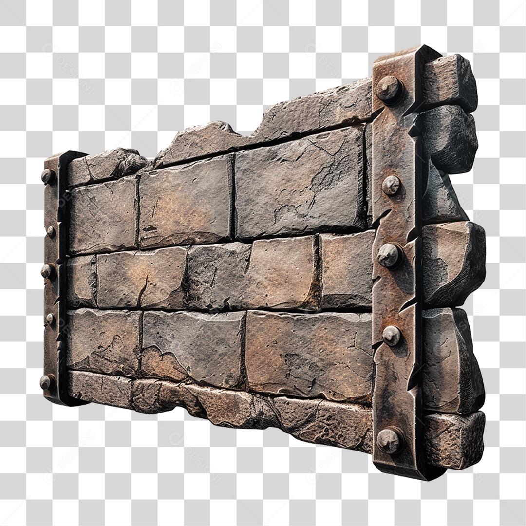 Placa de Pedra PNG Transparente