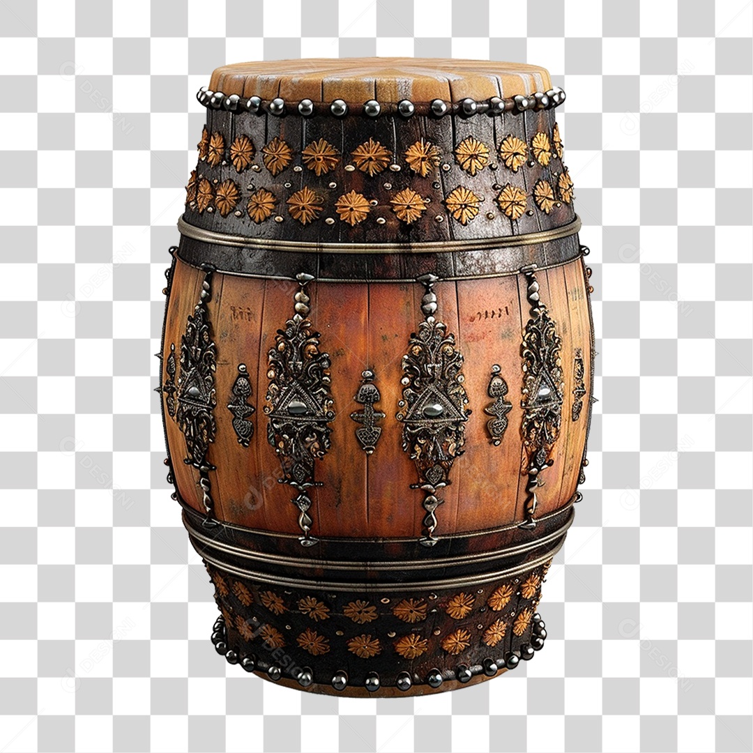 Duff Drum PNG Transparente