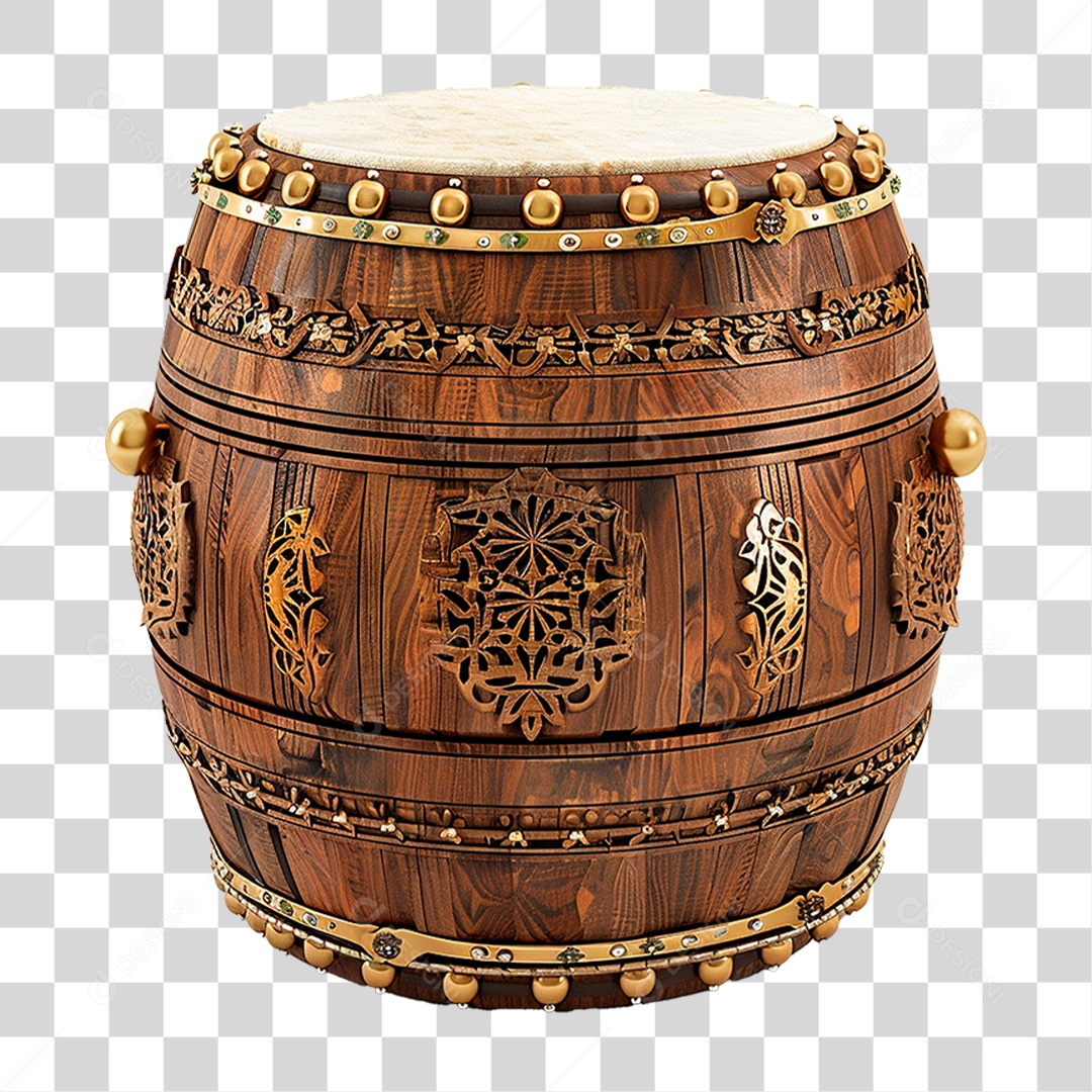 Duff Drum PNG Transparente