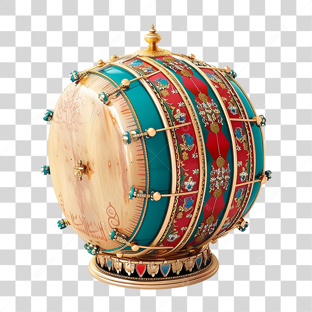 Duff Drum PNG Transparente