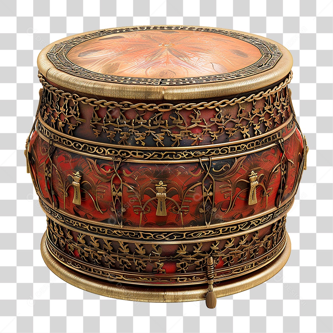 Duff Drum PNG Transparente