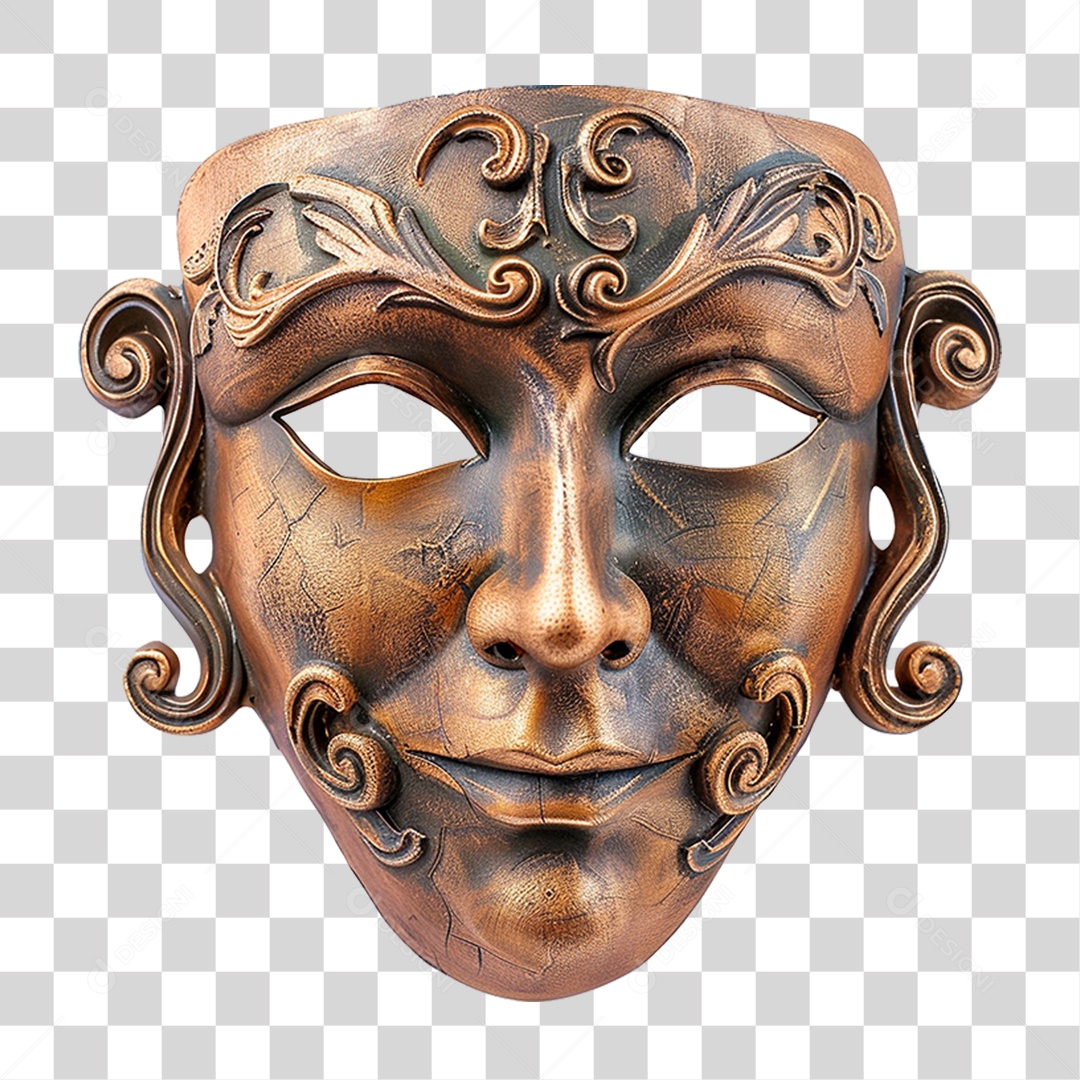Máscara de Teatro PNG Transparente