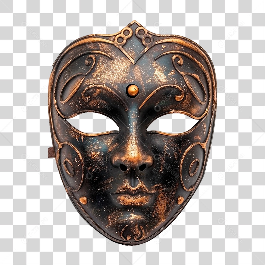 Máscara de Teatro PNG Transparente