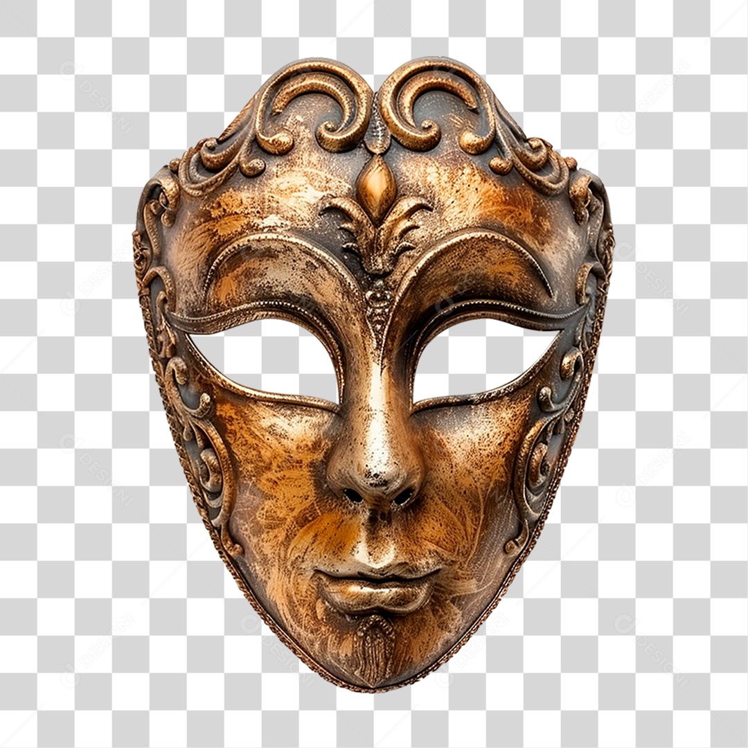 Máscara de Teatro PNG Transparente