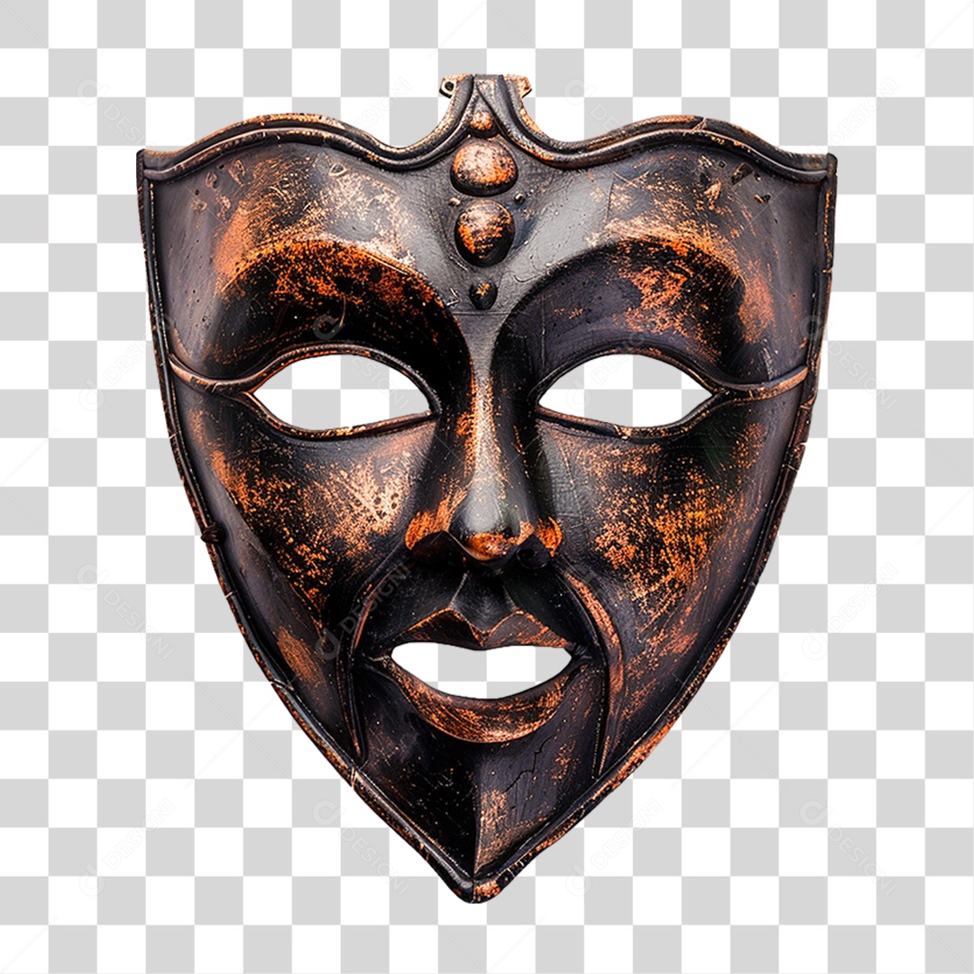 Máscara de Teatro PNG Transparente
