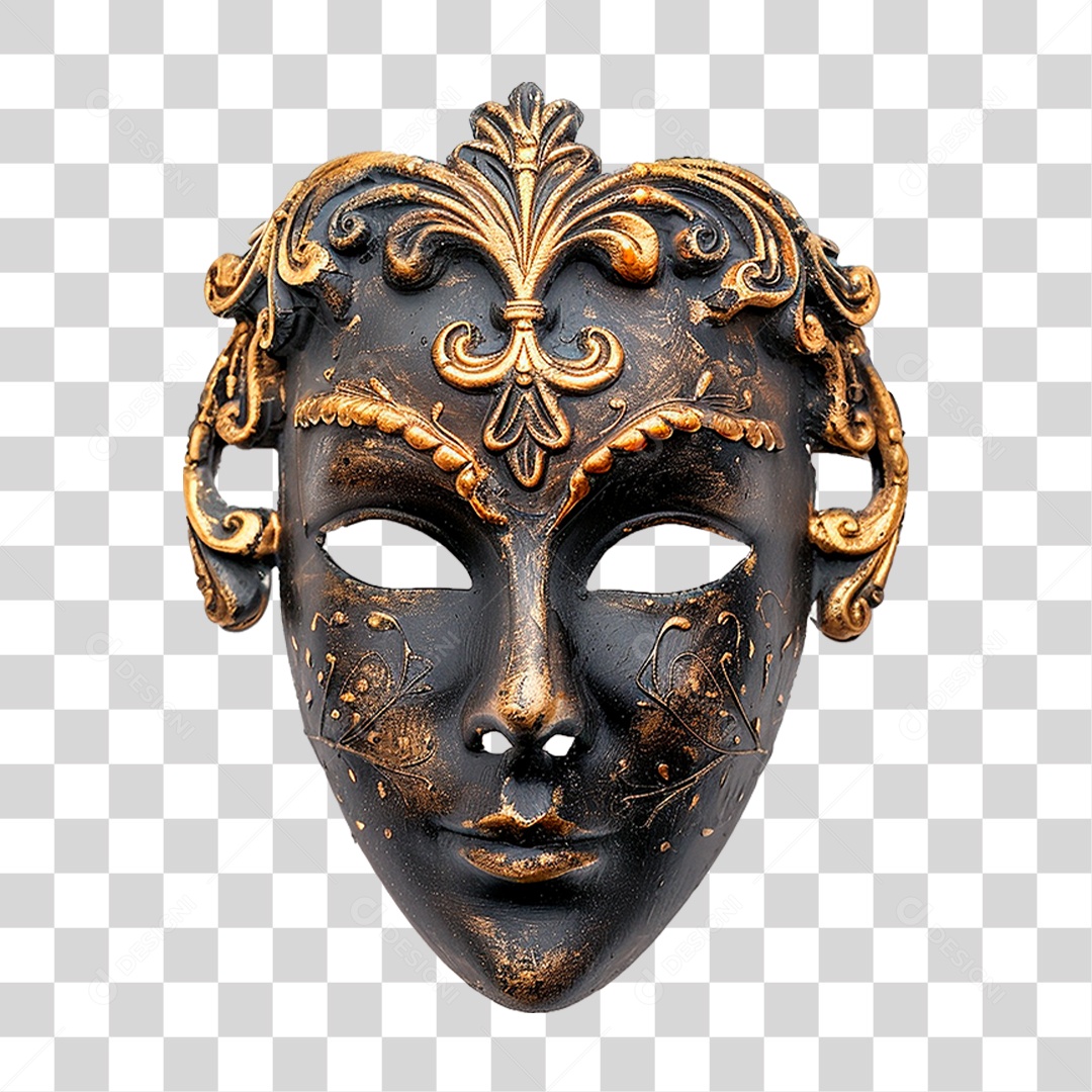 Máscara de Teatro PNG Transparente